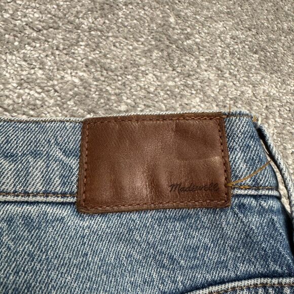 Madewell High Rise Slim Fit Boyfriend Denim Jeans Womens 27 Blue Medium Wash L29 - Picture 6 of 16